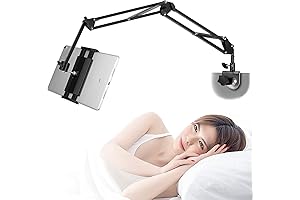 Tablet Holder for Bed, Flexible Tablet Arm Stand Mount for Desk