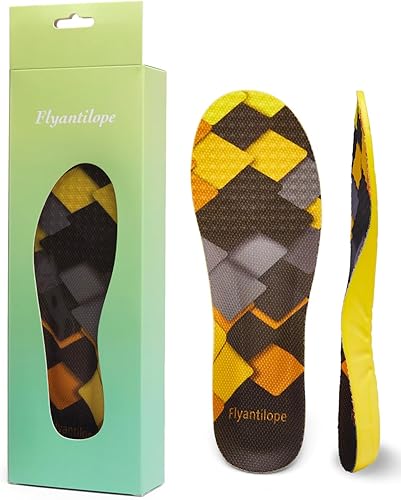 Plantar Fasciitis Orthotic Insoles Flat Feet Arch Support Insole for Men Women-Standing All Day Comfortable Orthotic Insert(Multicolor,Men's Size