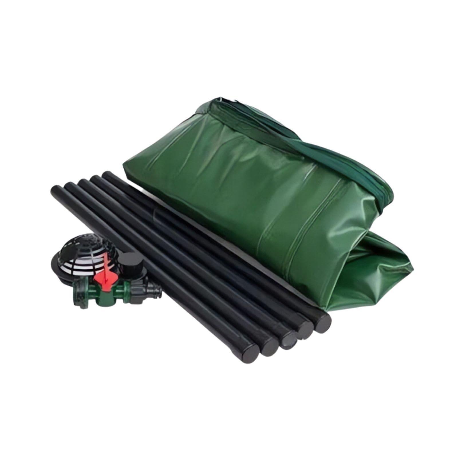 Botte per acqua piovana da 100 litri, serbatoio dell'acqua, 41 x 75 cm, per giardino (100 litri, 41 x 75 cm)