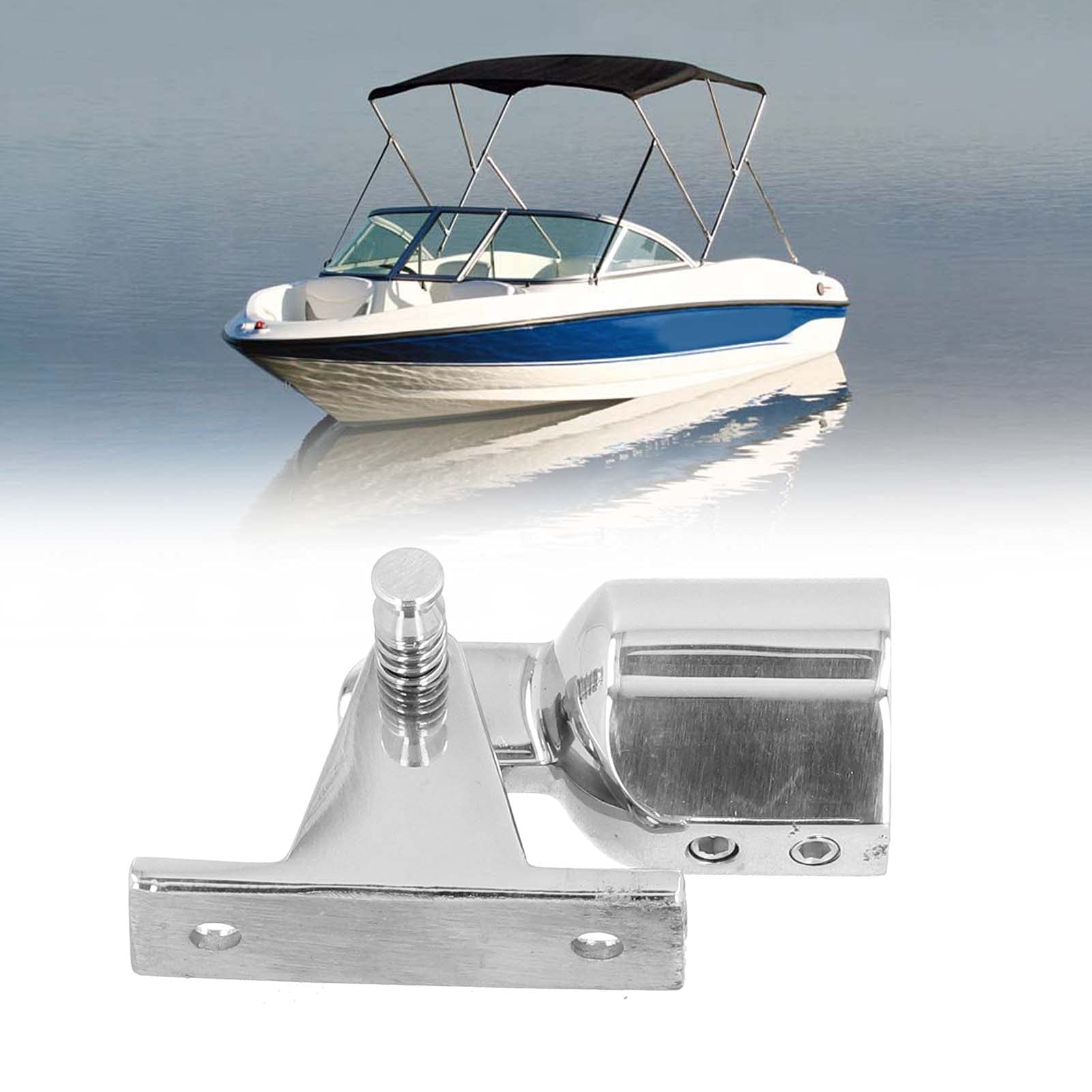 Buy Bimini Top Cap, 316 Stainless Steel Highly Polished Surface Bimini