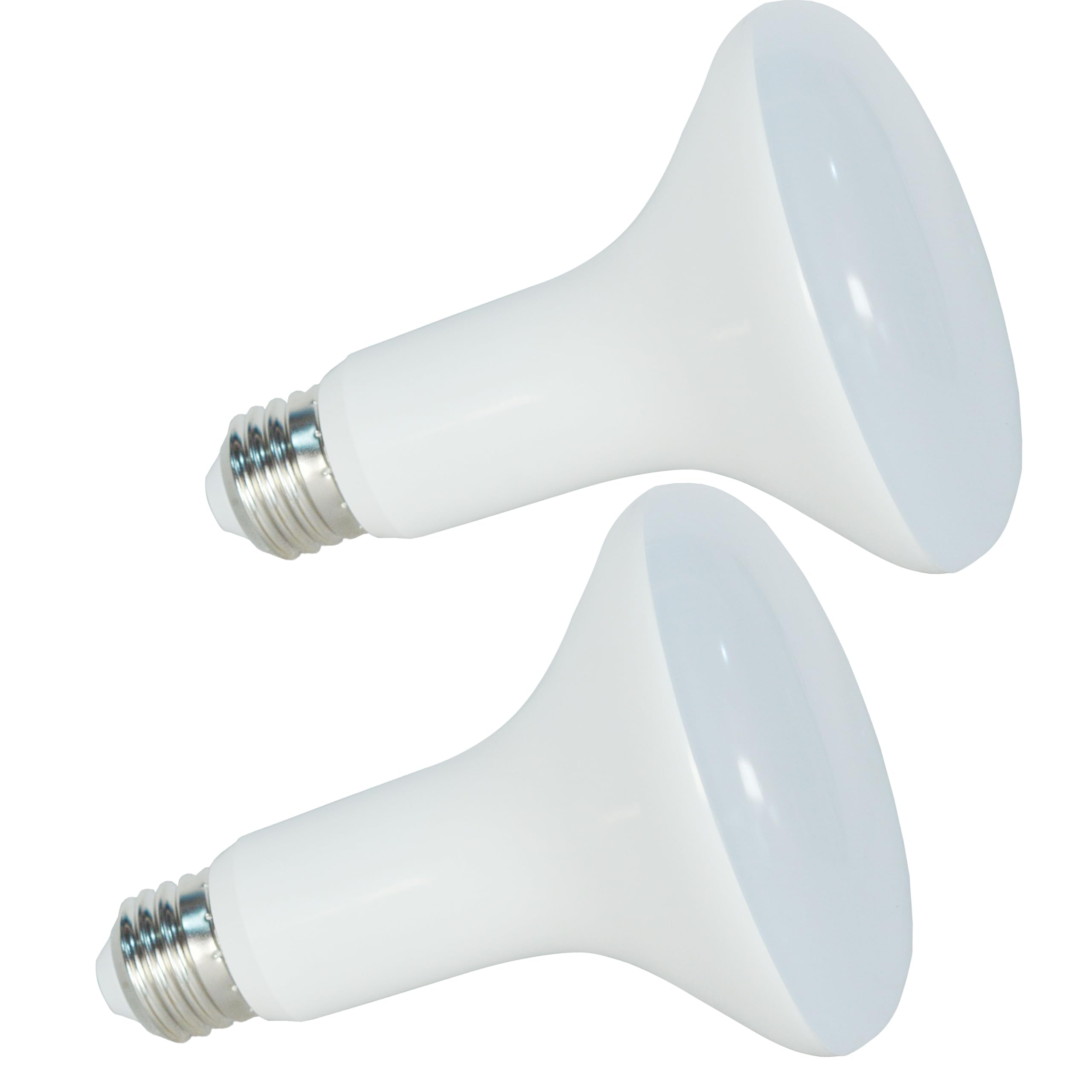 yayutelight 2-Pack BR30 LED Bulb, 100W Equivalent, 3000K Warm White, Dimmable, 1350 Lumens, LED Flood Light Bulbs, 15W, E27 Base, for nterior Home Recessed Can Light Bulbs
