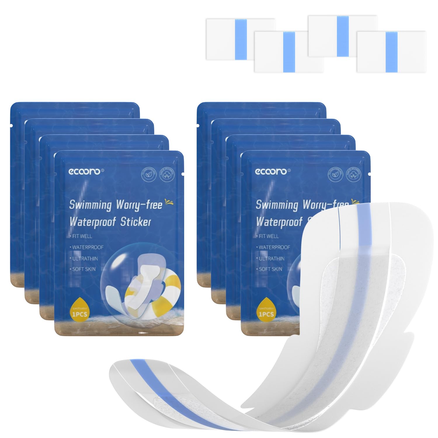 Photo 1 of Vumerzy Waterproof Swim Period Pads (8 PCS)