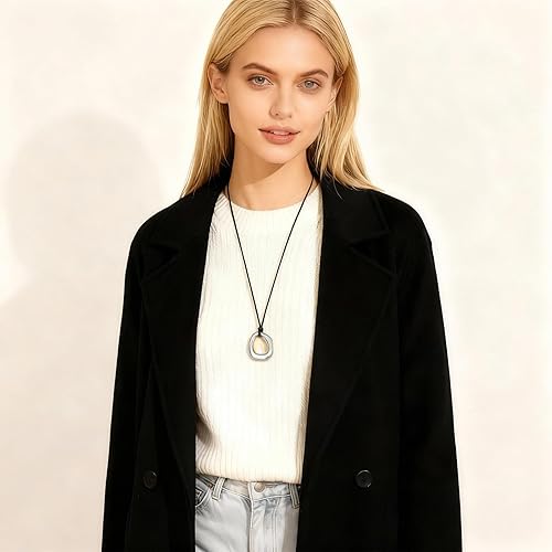 Miniatura 3 de Collar bohemio de estilo occidental para mujer, collar grueso de oro, collares largos con colgante de vaquero, trajes de concierto de campo chic