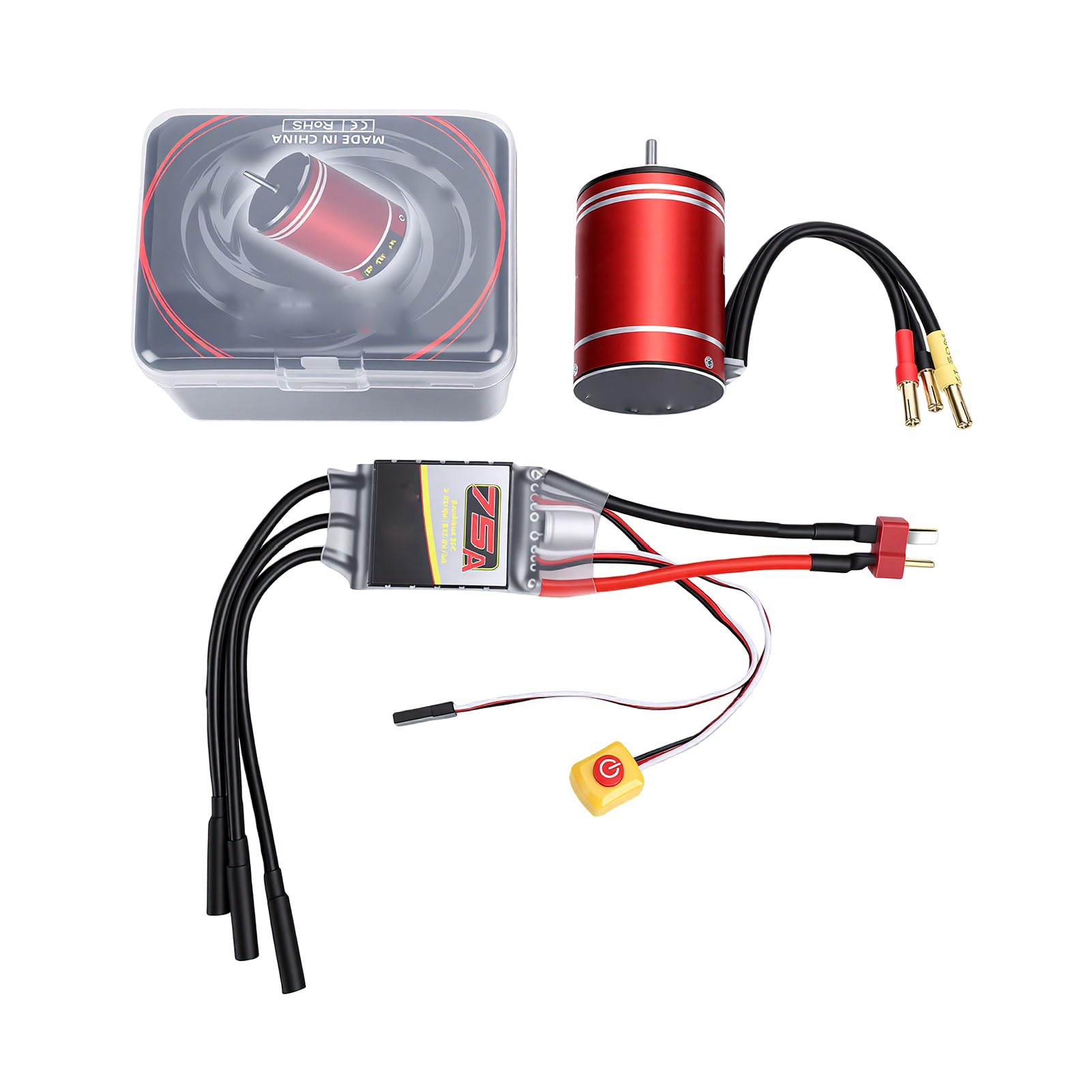 Zestaw Combo Silnika RC ESC Bezszczotkowy Silnik 2800 KV i Zestaw