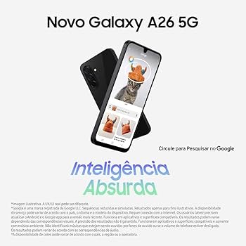 Amazon.com: SAMSUNG Galaxy A26 5G 2025 with AI | 256GB, 8GB, Dual