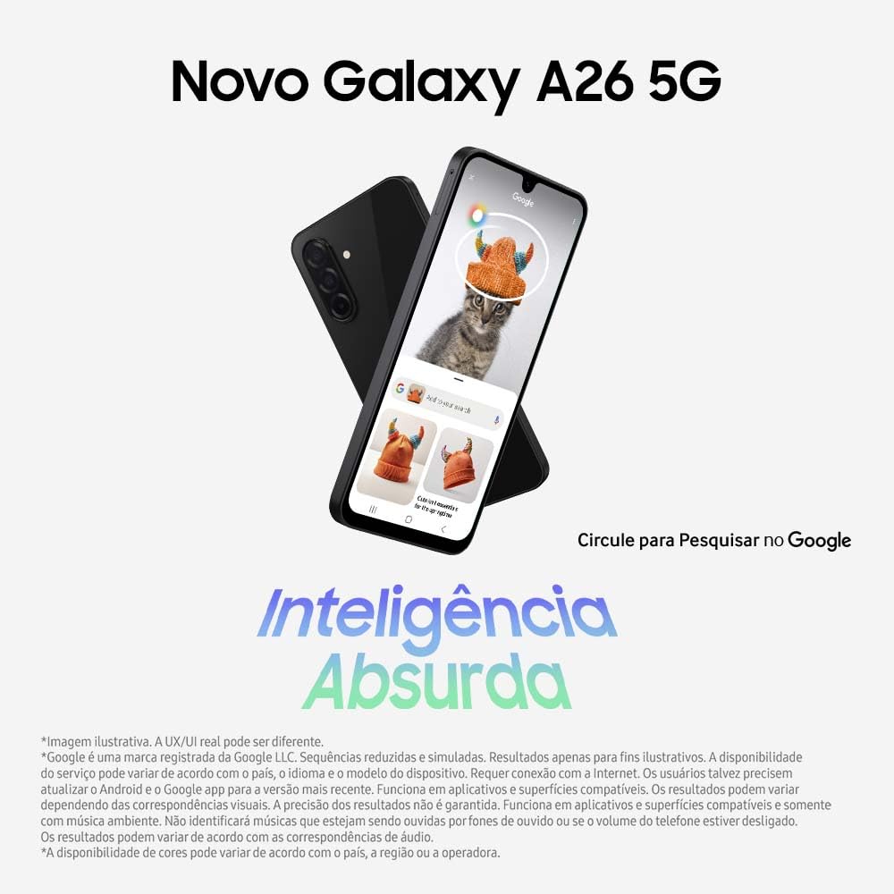 Samsung Galaxy A26 5G with AI | 256GB, 8GB, Dual SIM | 6.7" 120Hz AMOLED, IP67 Water Resistant, Android 15 | International Model Factory Unlocked for T-Mobile, Global | 25W Charger Bundle (Mint)