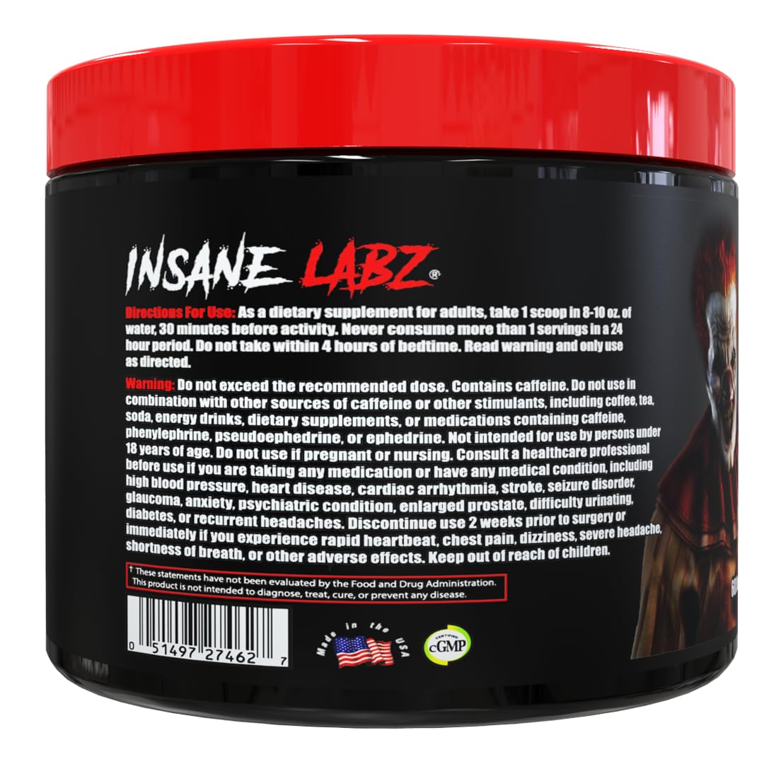 Amazon.com: Insane Labz Psychotic Diablo Thermogenic Fat Burner