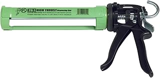 PC Products Steel Dispensing Caulking Gun, 1/10th Gallon Smooth Rod Cartridge Gun, 250ml, 900550