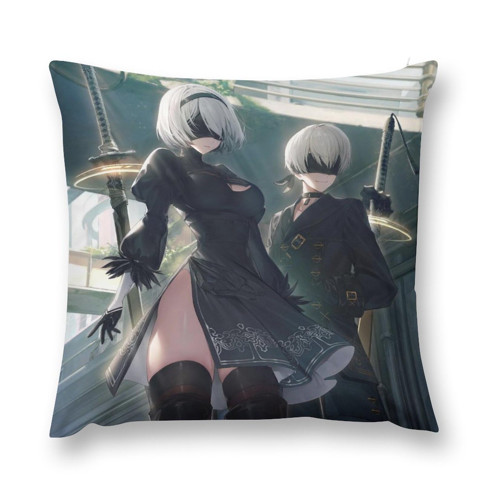 Amazon.co.jp: BybesT 抱き枕カバー NieR 2B ヨルハ二号B型 ニーア