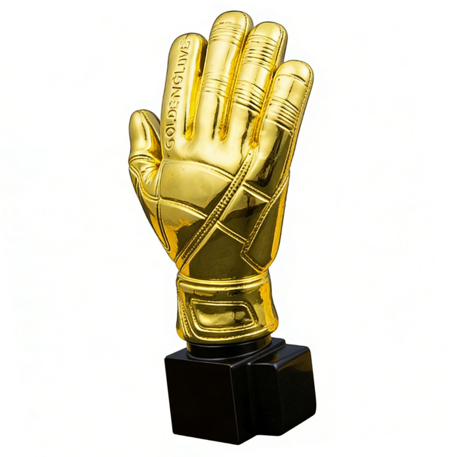 Zunate Trofeo de Portero de Resina de Primera Calidad para Premios de la Liga de Fútbol, ​​Premio Decorativo Dorado, Trofeo de Fútbol de 10,2 Pulgadas