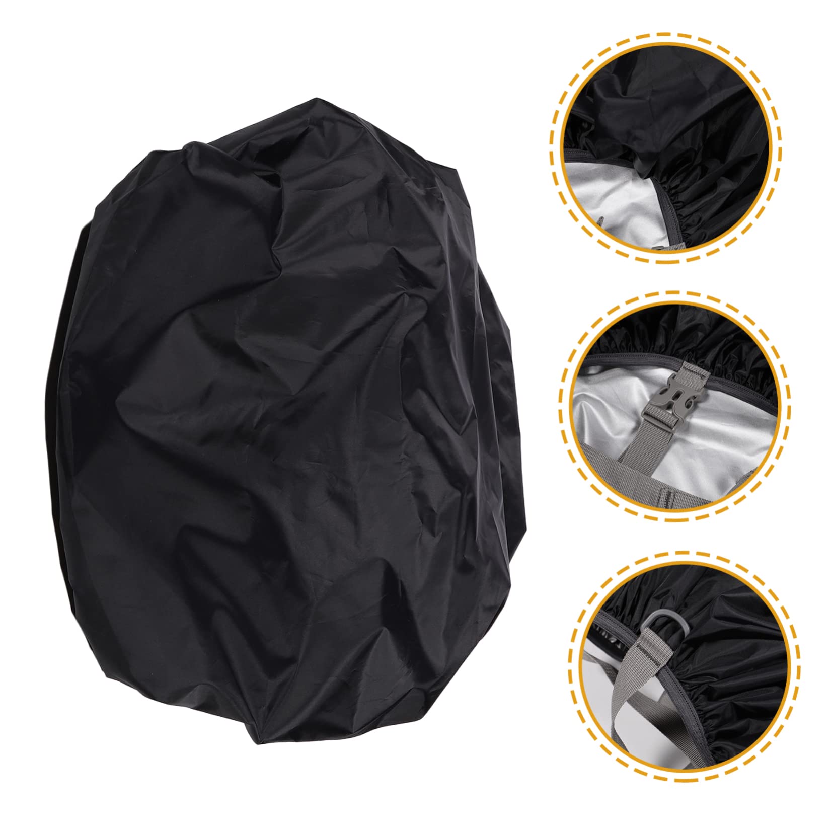 NOLITOY 3sets Backpack Rain Cover Protector for Hiking Camping Biking Fits up to Lightweight Portable Includes Storage Pouch for Easy Carrying