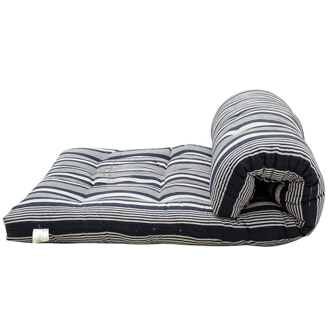 NEXTGO Double Bed Foldable Soft Cotton Hypoallergenic Tuffted Floor