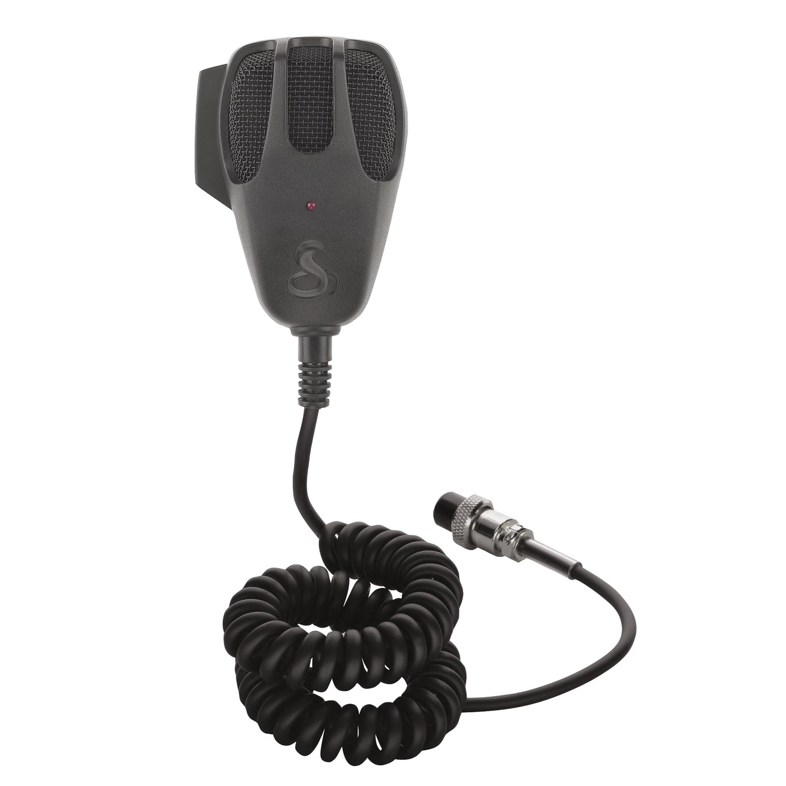 Cobra HG M75 Premium Power Replacement CB Microphone (Black) – 4-Pin Connector, 9 Foot HighFlex™ Cord, Heavy Duty ABS Shell, Wire Mesh Grille, Push To Talk, 2 Transistor Amp (9V Battery, Not Incl)