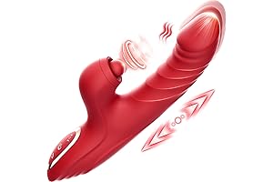 Thrusting Vibrator Sex Toys - Rose Sex Toy for Women 3 in...