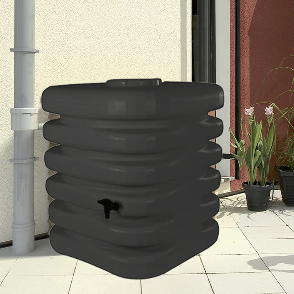 Bellijardin Récuperateur à Eau cubique 1000 litres Anthracite