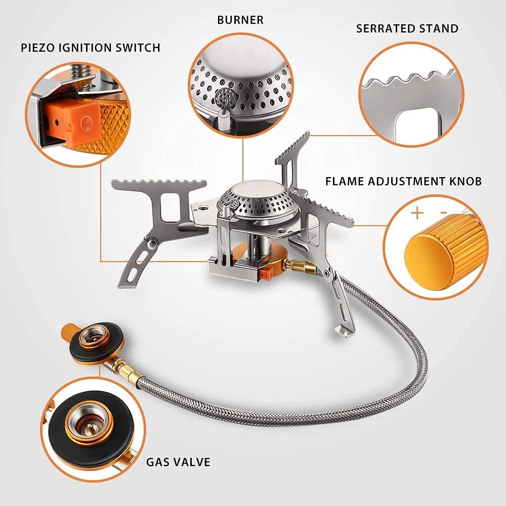 Buy Outdoor Mini Camping Stove Portable Collapsible Fishing Stoves