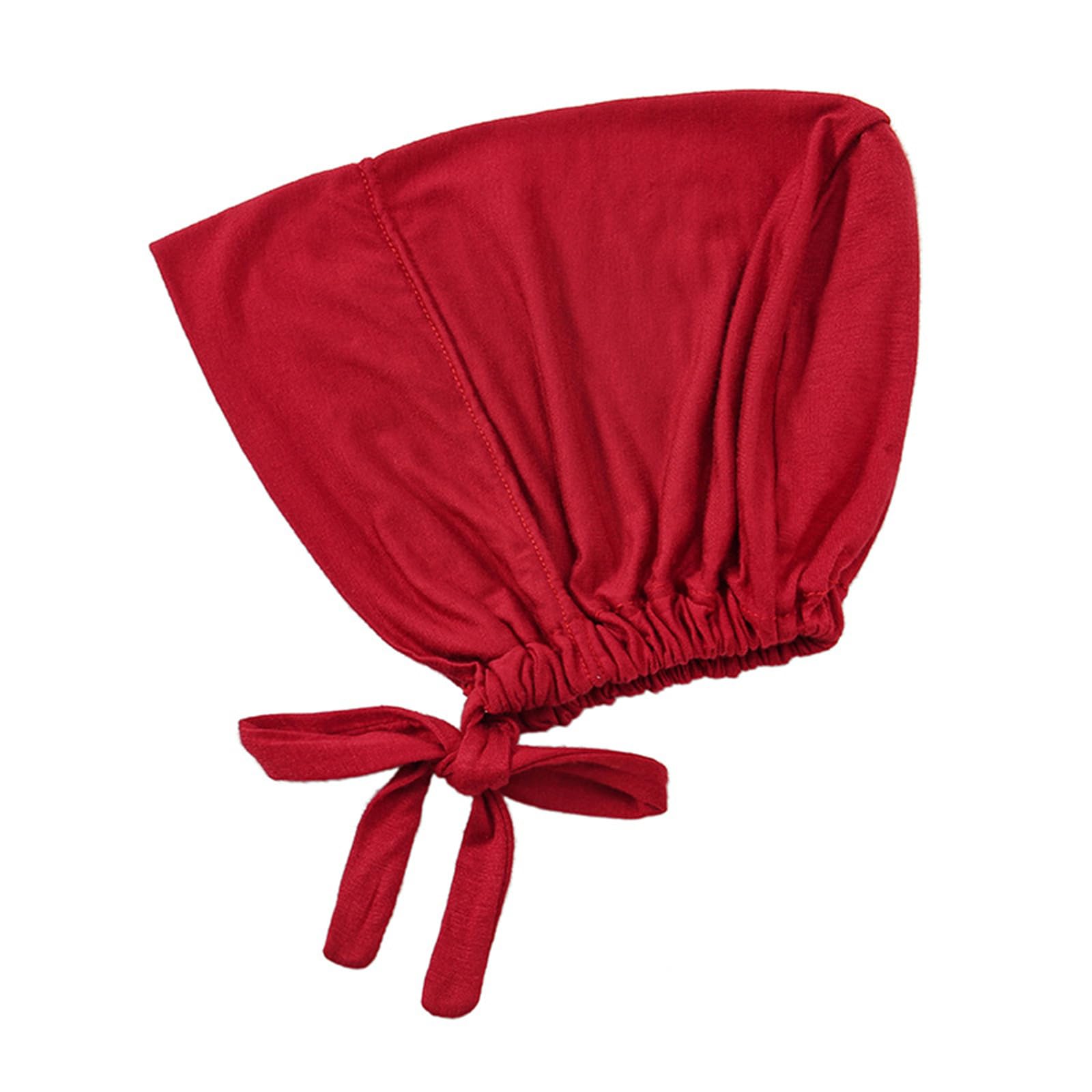 XuQiZZpp Soft & Breathable Hijab Hat Elastic Tie Back Bonnet Religous Headwrap for Women Enjoy Comfort and Fashion