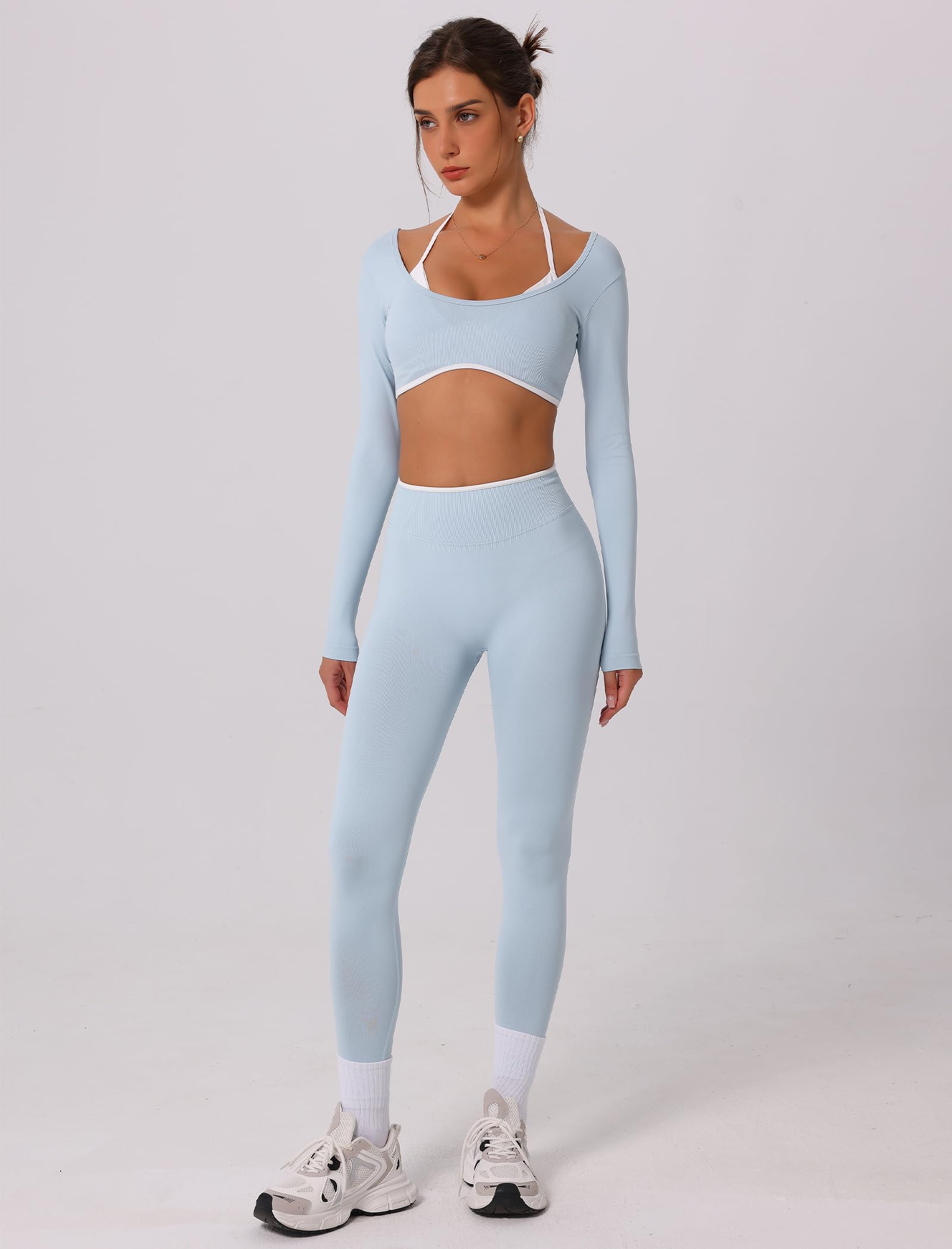 ABOCIW Damen 69407amazon_xiyaus Nahtloser (2er Pack)