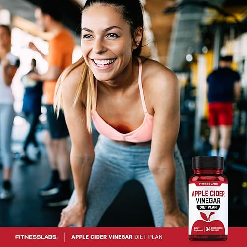 Miniatura 6 de Piping Rock Fitness Labs Cápsulas de vinagre de sidra de manzana  84 píldoras  con vitamina B12, cromo y cayena  Suplemento sin OMG, sin gluten  por