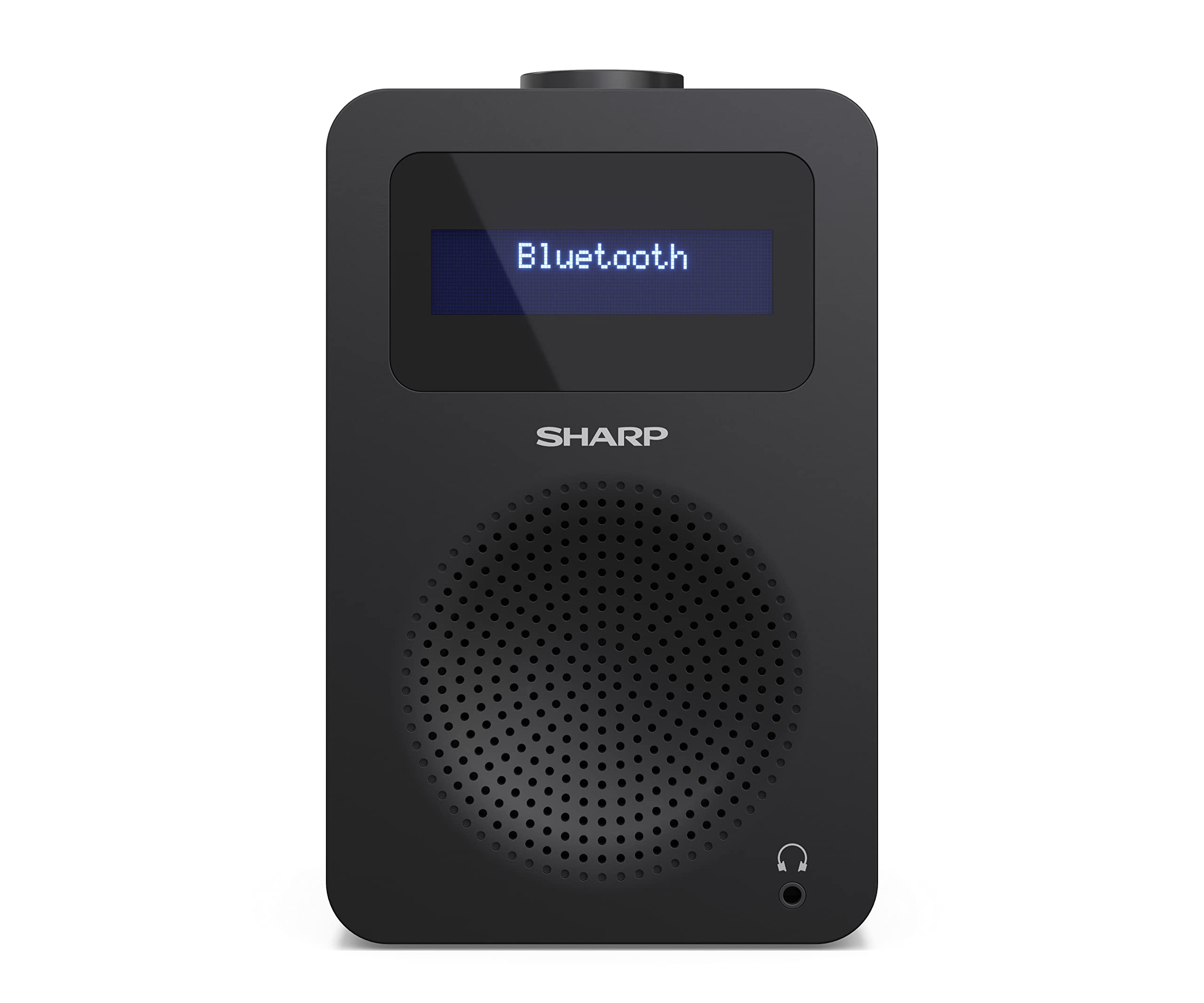 SHARP DR-430(BK) Tokyo Digitalradio – Mit Bluetooth 5.0, DAB+/FM-Radio, Netzbetrieb, ideal für Nachttisch, Küche oder Wohnzimmer, mit Dual-Alarm, DRC-Audio & 40 Senderspeichern – Schwarz | Bluetooth 5.0, DAB+/FM-Radio, Dual-Alarm, DRC-Audio, 40 Senderspei