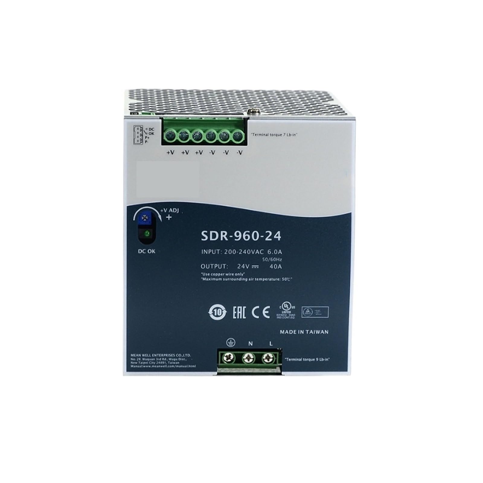 LEOTNNDQ SDR-960 24/48V DC Switching Power Supply 960W(SDR-960-48V)