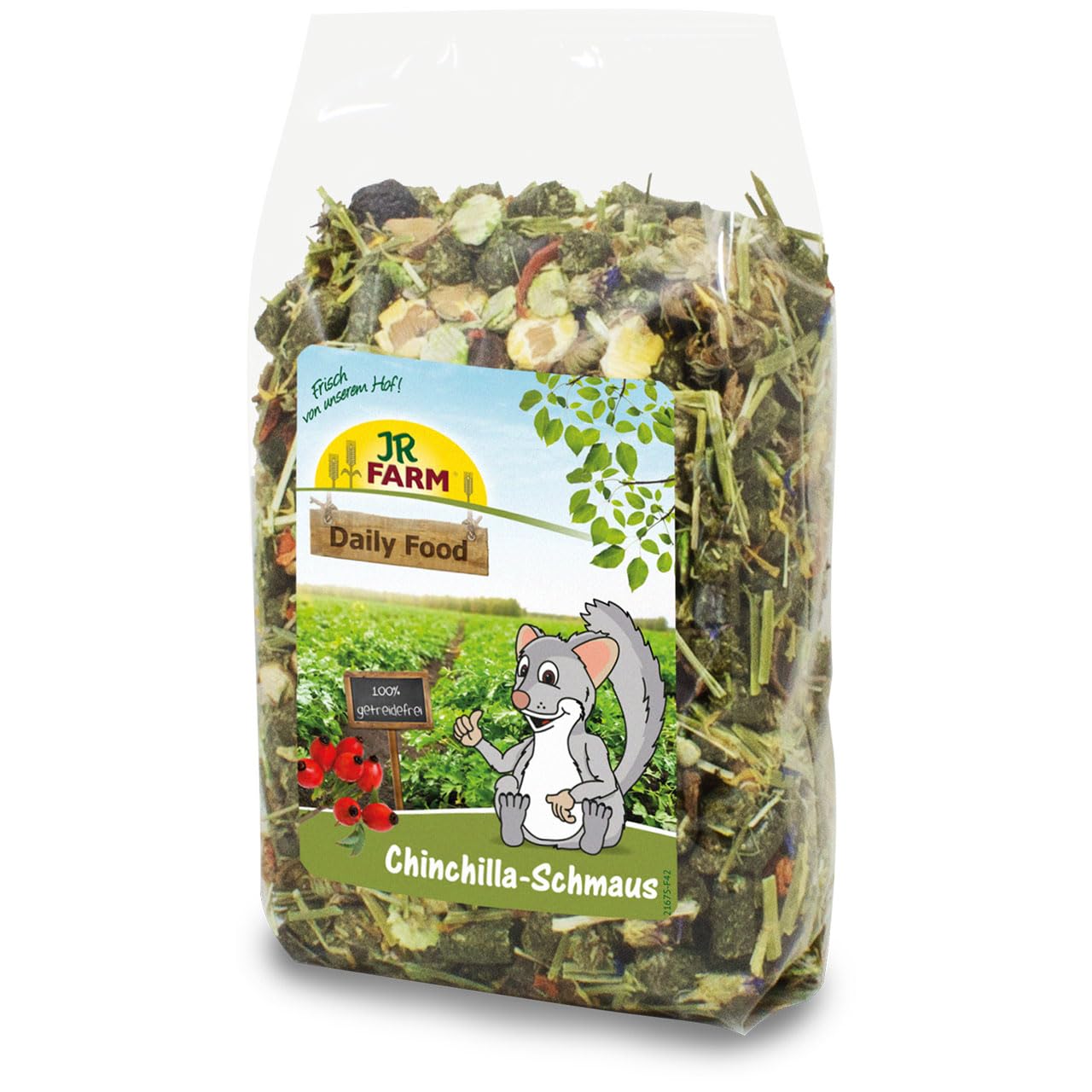 JR Farm Chinchillà Schmaus 1,2 Kg - Miscela Naturale Senza Cereali Per Cincillà, Con Erbe E Vitamine - Foto 4