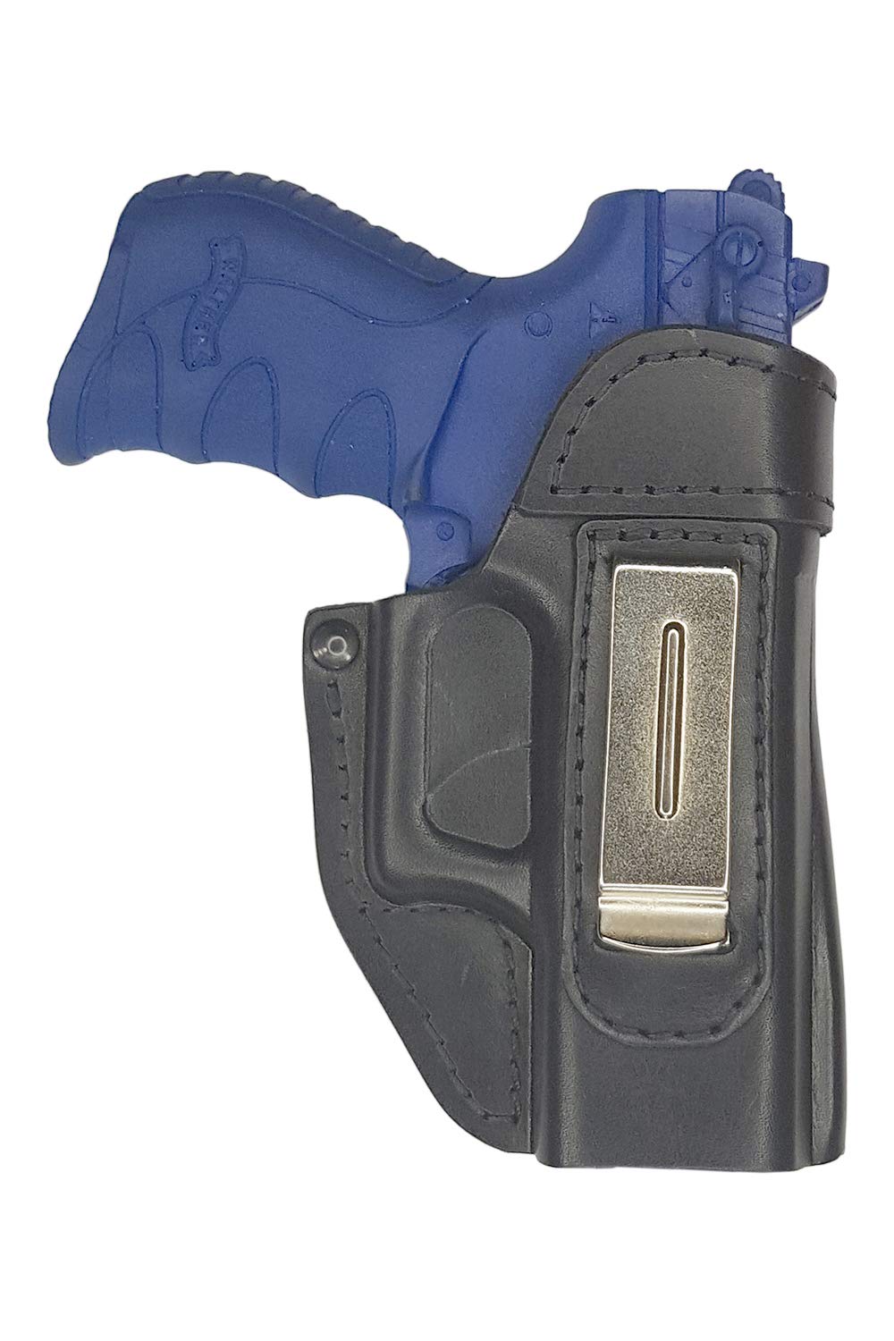 VlaMiTex IWB 2 Leder Holster für Walther P22 P22Q / PK380 / Ruger SR 22 Verdeckte/Versteckte Trageweise