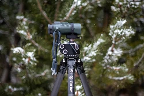 Aziak Abrazadera binocular compatible con Swarovski NL Pure 12x42 - Talla #1