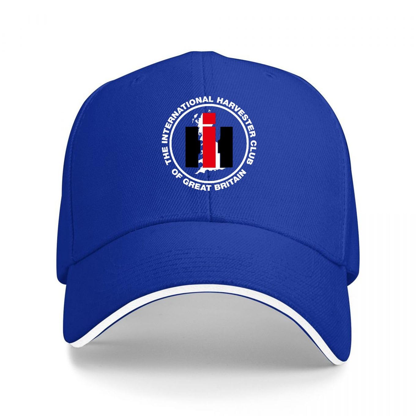 International Harvester IH Tractor Blue Unisex Adjustable Baseball Cap