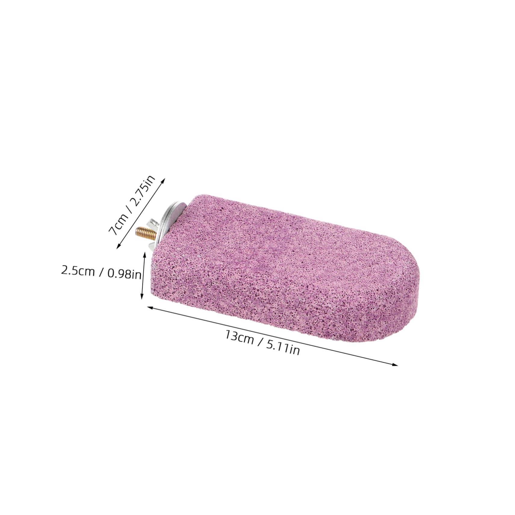 HANABASS 4piezas Perchero De Molienda para Pájaros Soporte De Descanso para Cockatiels y Aves Juguete Masticable De Calcio para Jaulas y Entrenamiento De Mascotas