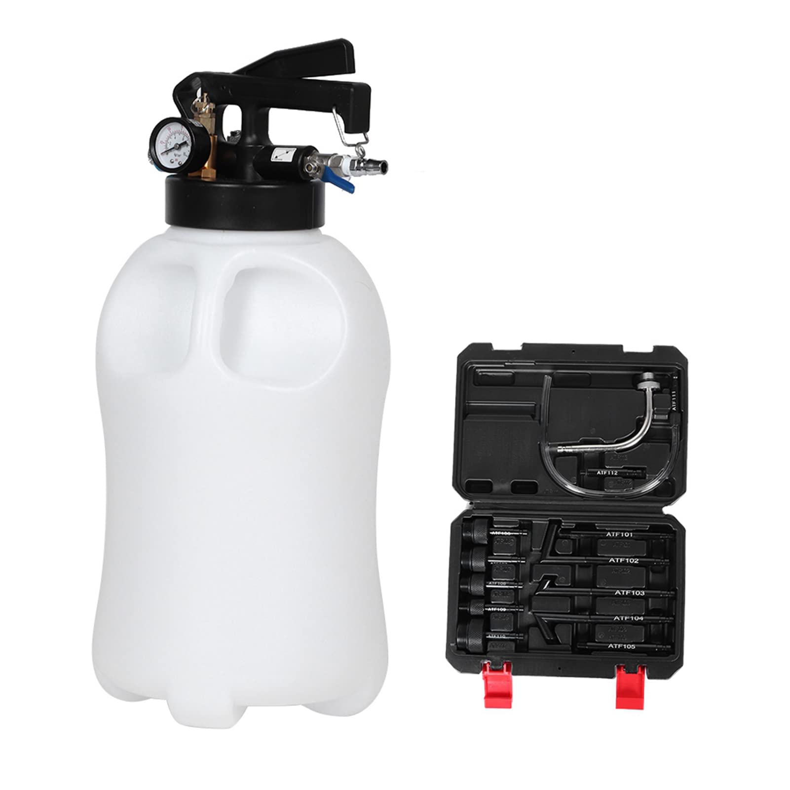 aqxreight Ferramenta Dispensadora de óleo de Transmissão Pneumática 10L Com Adaptador ATF