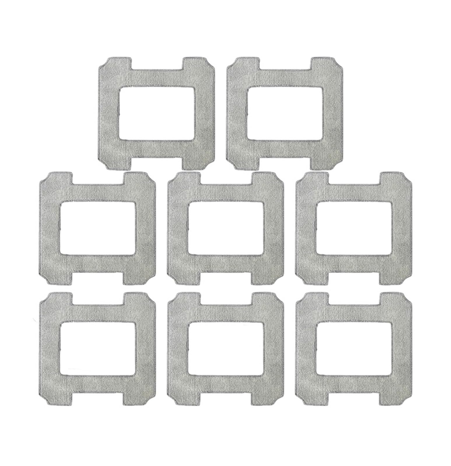 SQJZWOD Compatible for 360 S6 Pro S9 X95. Robotic Vacuum Cleaner Parts, HEPA Filter Central Roll Main Brush Side Brush Mop Cloth Rag(Pink)