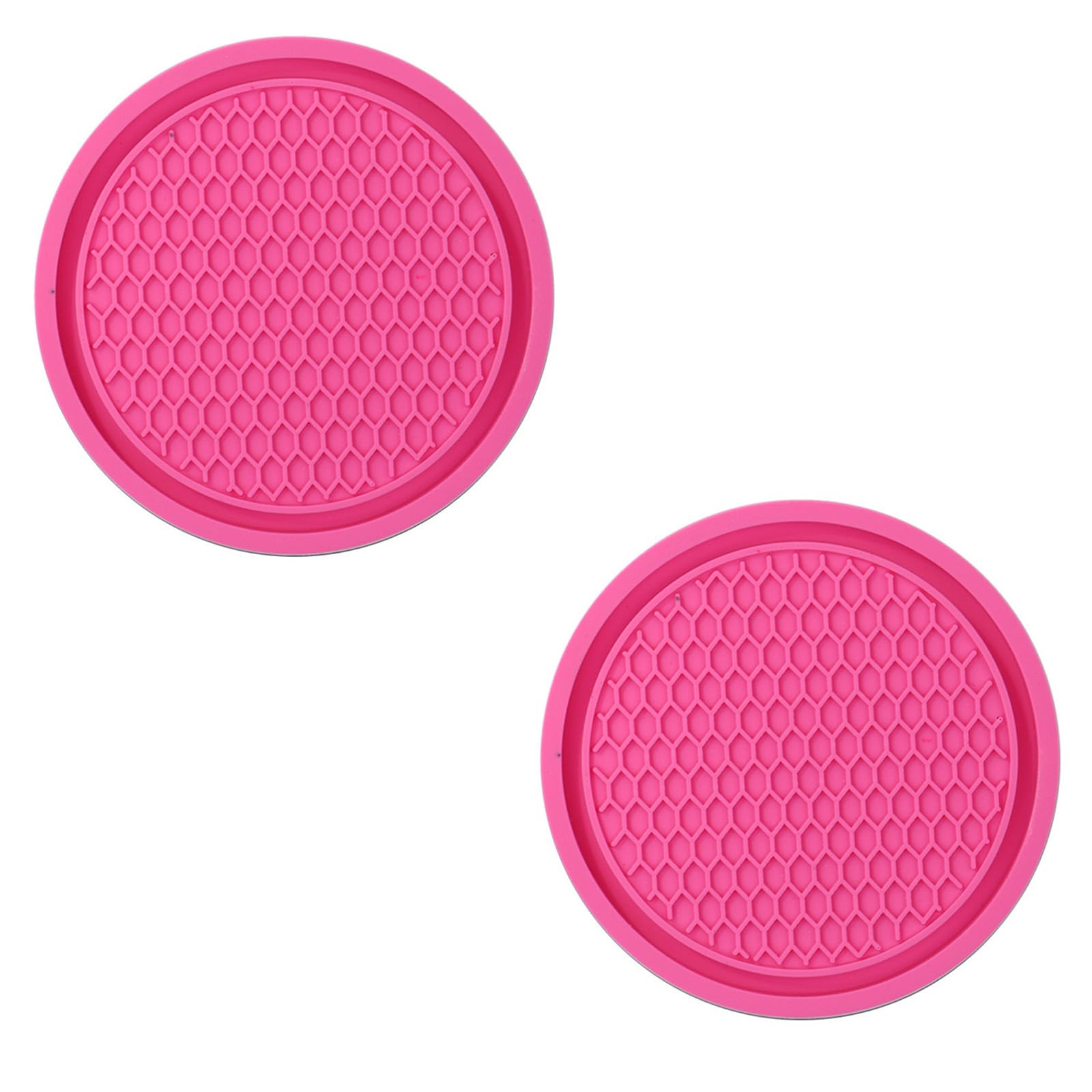 2Pcs Auto Cup Holders Liners Nonslip Shockproof Coasters Prevents Drink Spillage During Driving Car Interior Accessories Car Cup Coasters