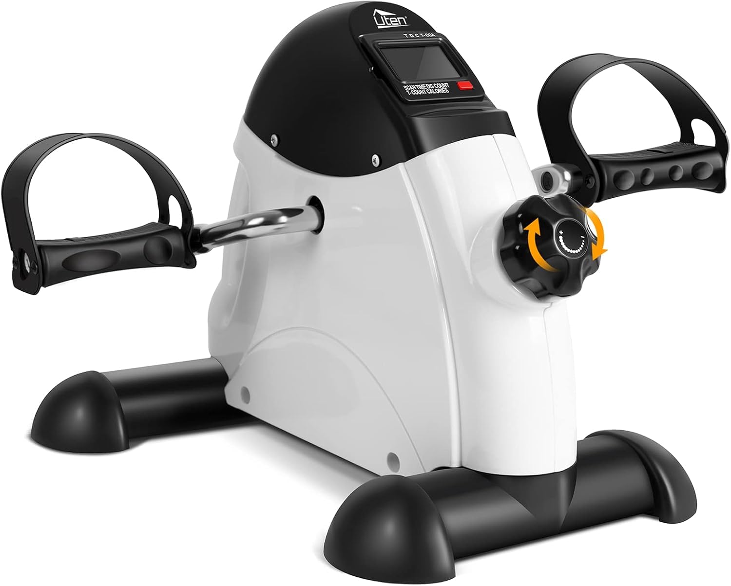 Mini Exercise Bike Pedal Exerciser Resistance Cycle Indoor Gym Office Fit