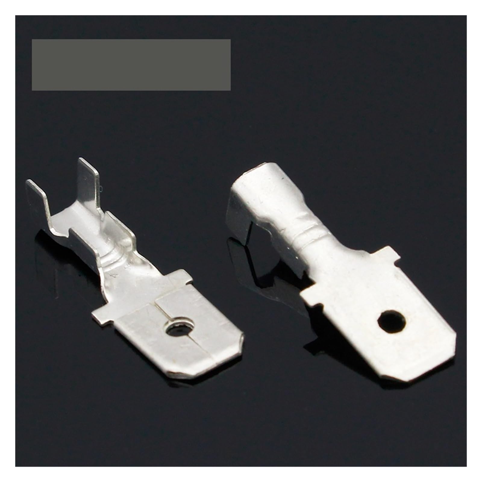 ZDVHOMCB 200PCS 6.3mm 6.3 Crimp Terminal Male Female Spade Connector Crimping terminals