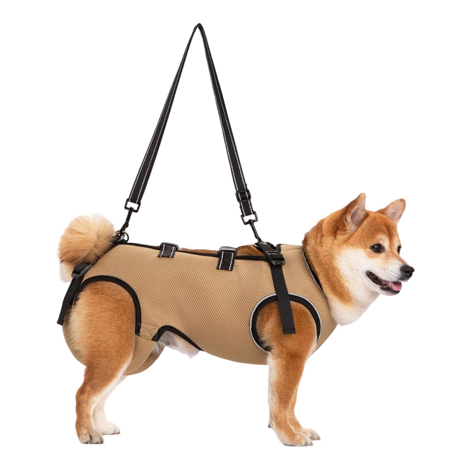 Xjdzineq Reflective Dog Harness Lift Slings for Disabled Pet with Adjustable Chest and Padding Disabled Device Adjustable Slings