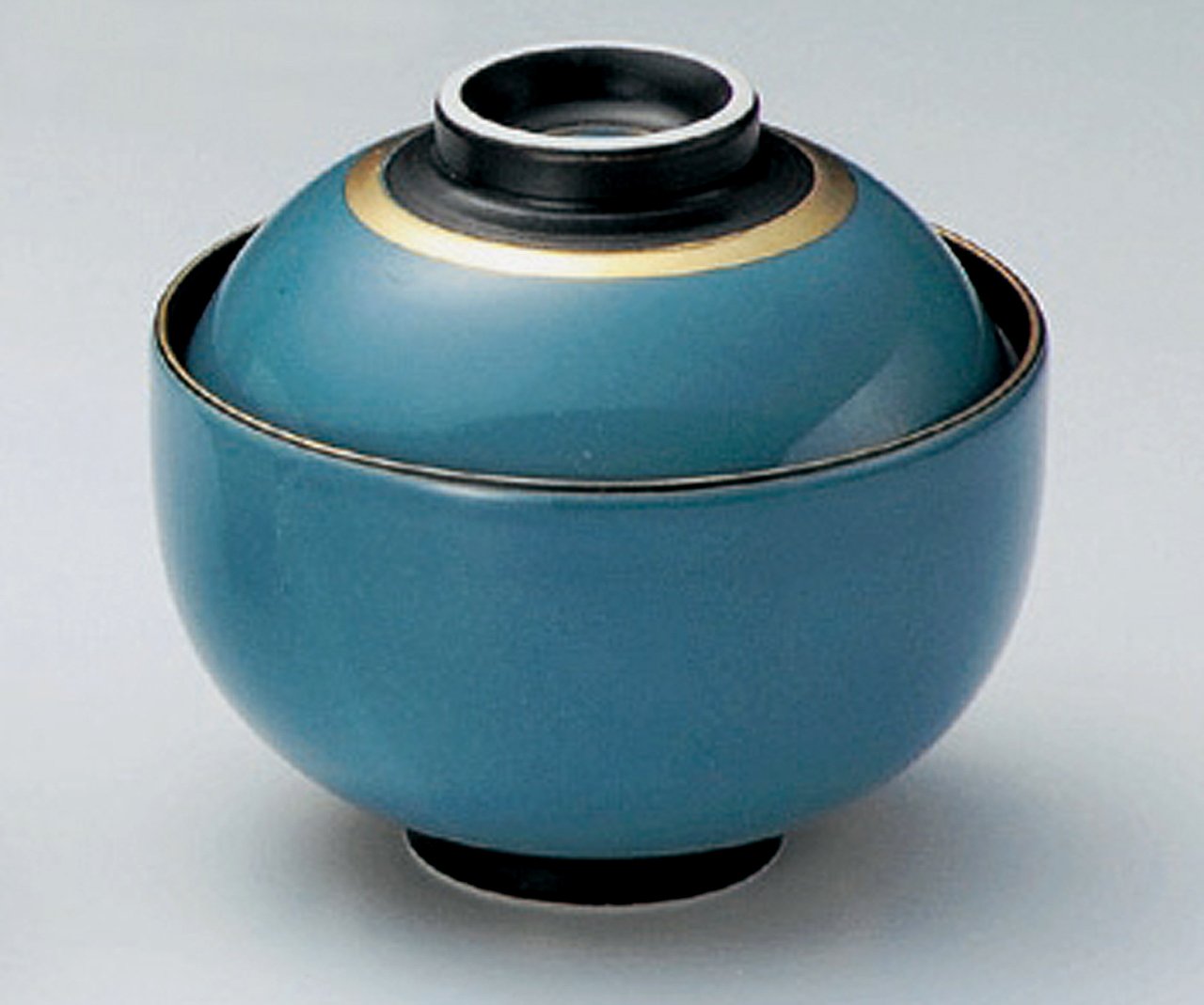 青い魚の絵柄 蓋つき煮物椀 青い魚の絵柄 蓋つき煮物椀 深川製磁 青い陶器製蓋つき煮物椀セット 5