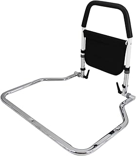 RUDANDAN Maniglioni per Letto per Anziani , Maniglia per Guida di Supporto Letto Regolabile Universale per Tutti I Letti , 66x55x50-58cm
