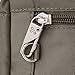 Travelon unisex-adult Anti-Theft Classic Small East/West Crossbody, Nutmeg, One Size