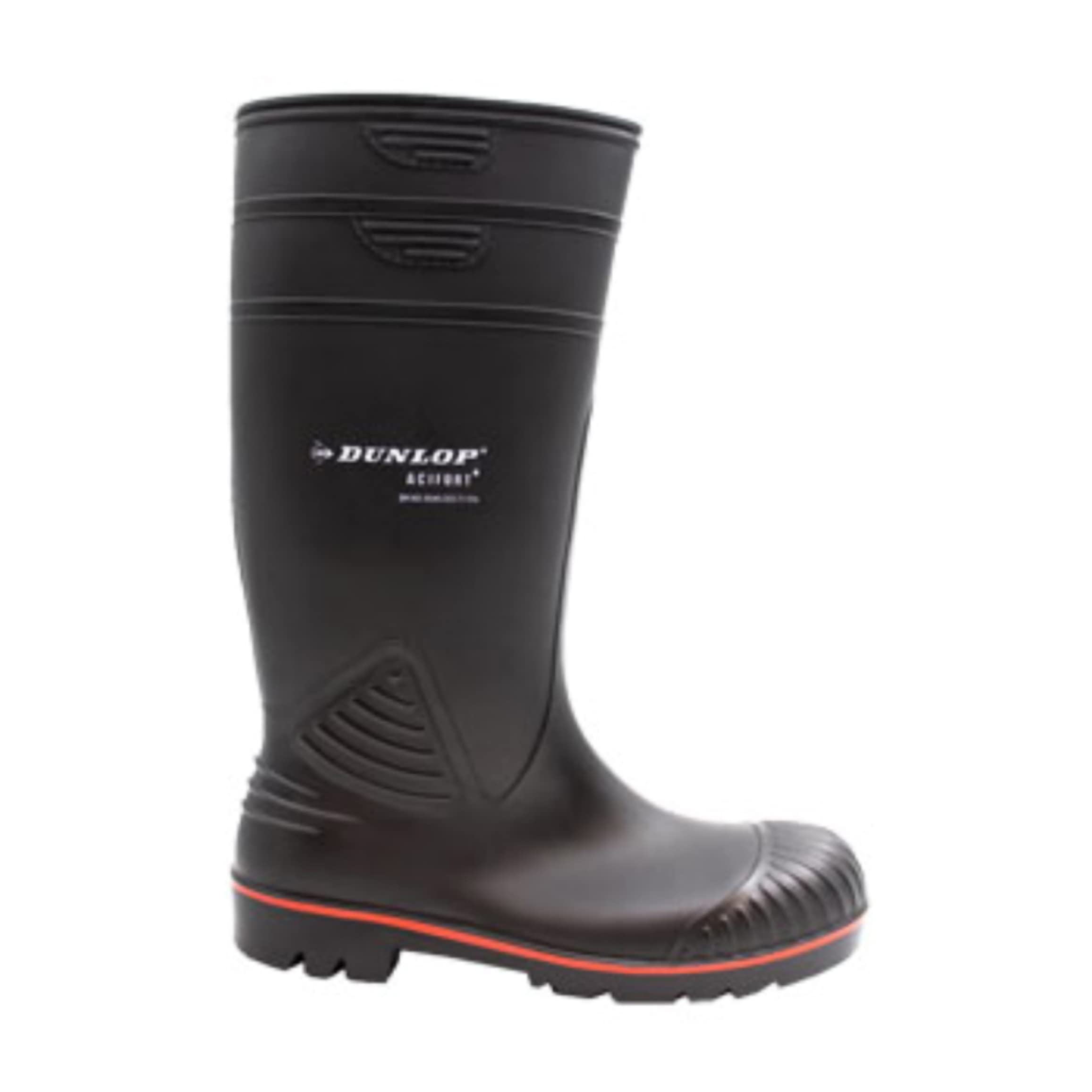 Dunlop B440631 ACIFORT kalosze na kolana, uniseks, dla dorosłych, długie, czarny, 48 EU