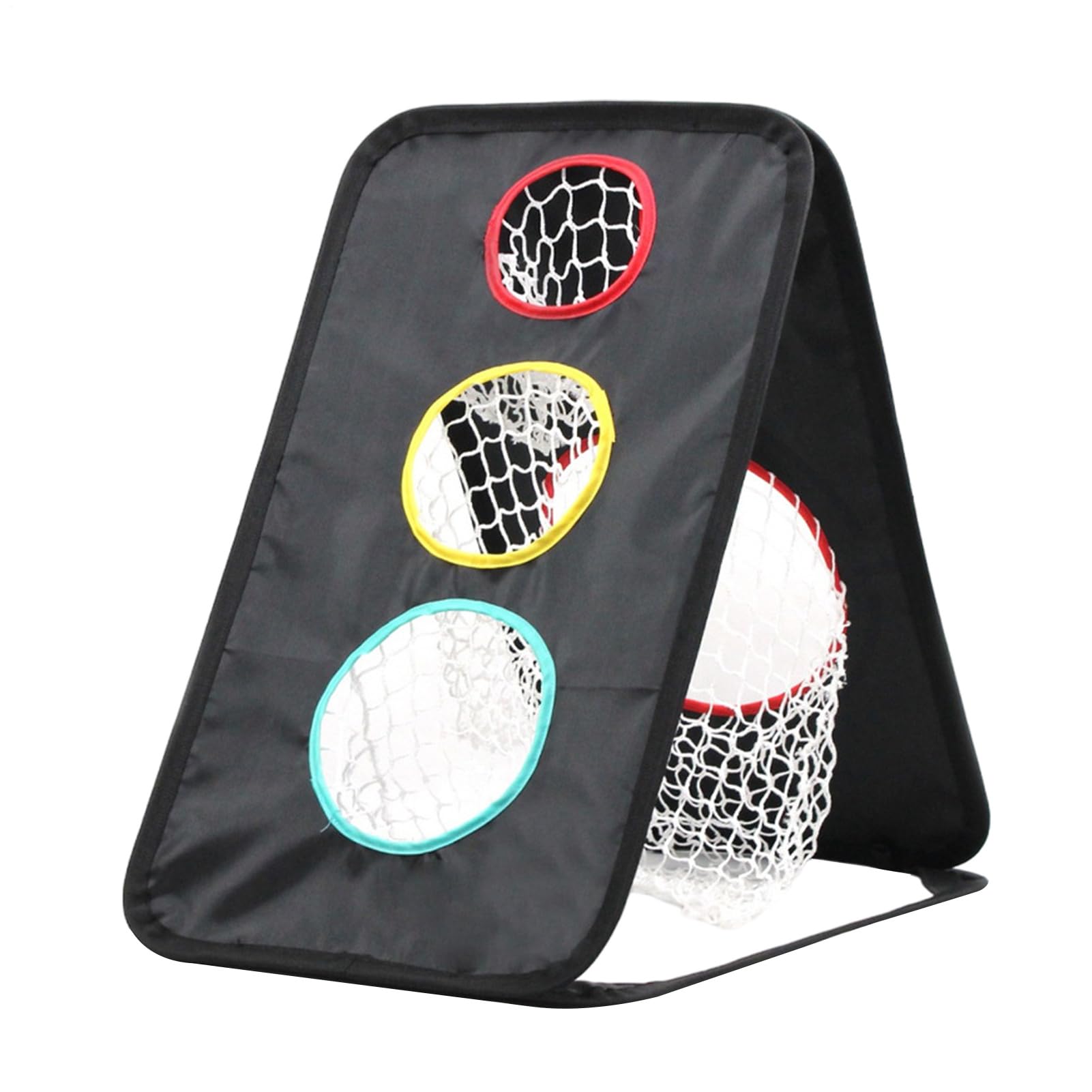 Red De Práctica De Chip De Golf Ayuda De Entrenamiento Plegable Y Portátil | Juego De Golf Para Jardín Con Red De Recepción Para Adultos Principiantes Familia Oficina En Casa Y Exteriores