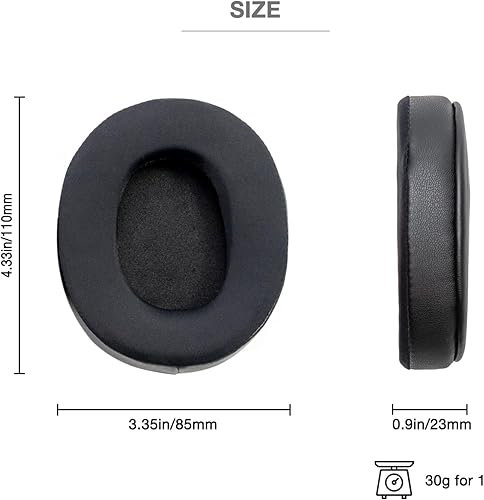 Miniatura 3 de Almohadillas para auriculares de aviación con gel refrescante y espuma viscoelástica compatibles con Bose A20 A10 Refresh Kit con 1 par de