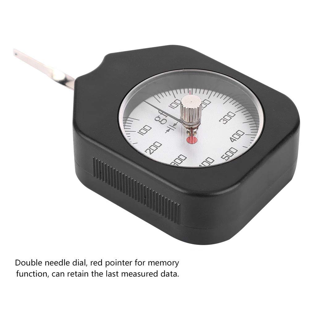 Tensiomètre, jauge de tension à cadran à double pointeur, jauge de testeur de pression de traction SZG-500-2, jauge de force de commutateur de tensionmètre avec aiguille unique