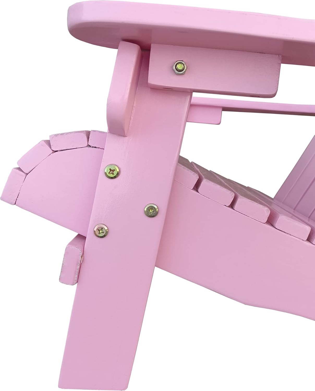 Outdoor or Indoor Wood Children Chair,Pink