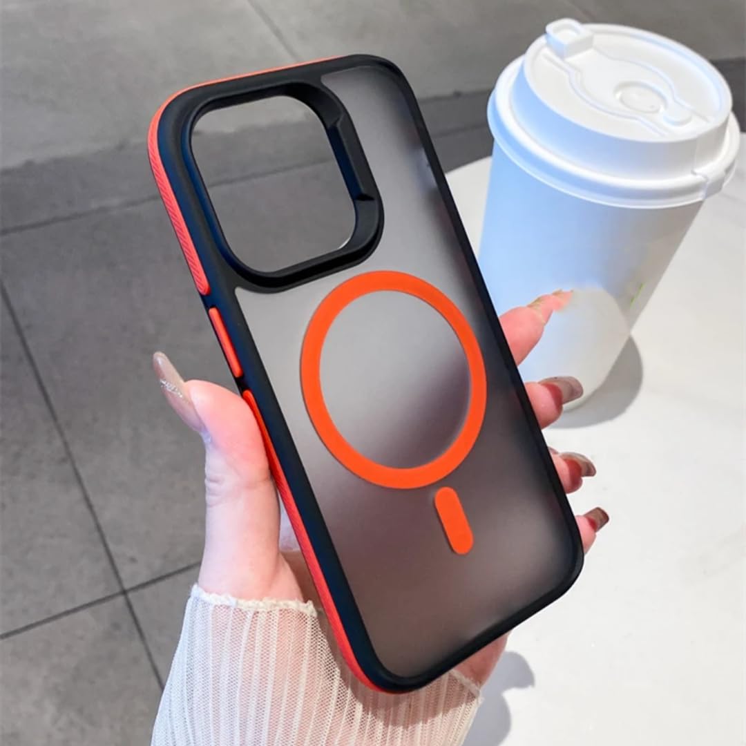 HJZSZX for iPhone 15 ProMax Luxury Frame Colorful Matte