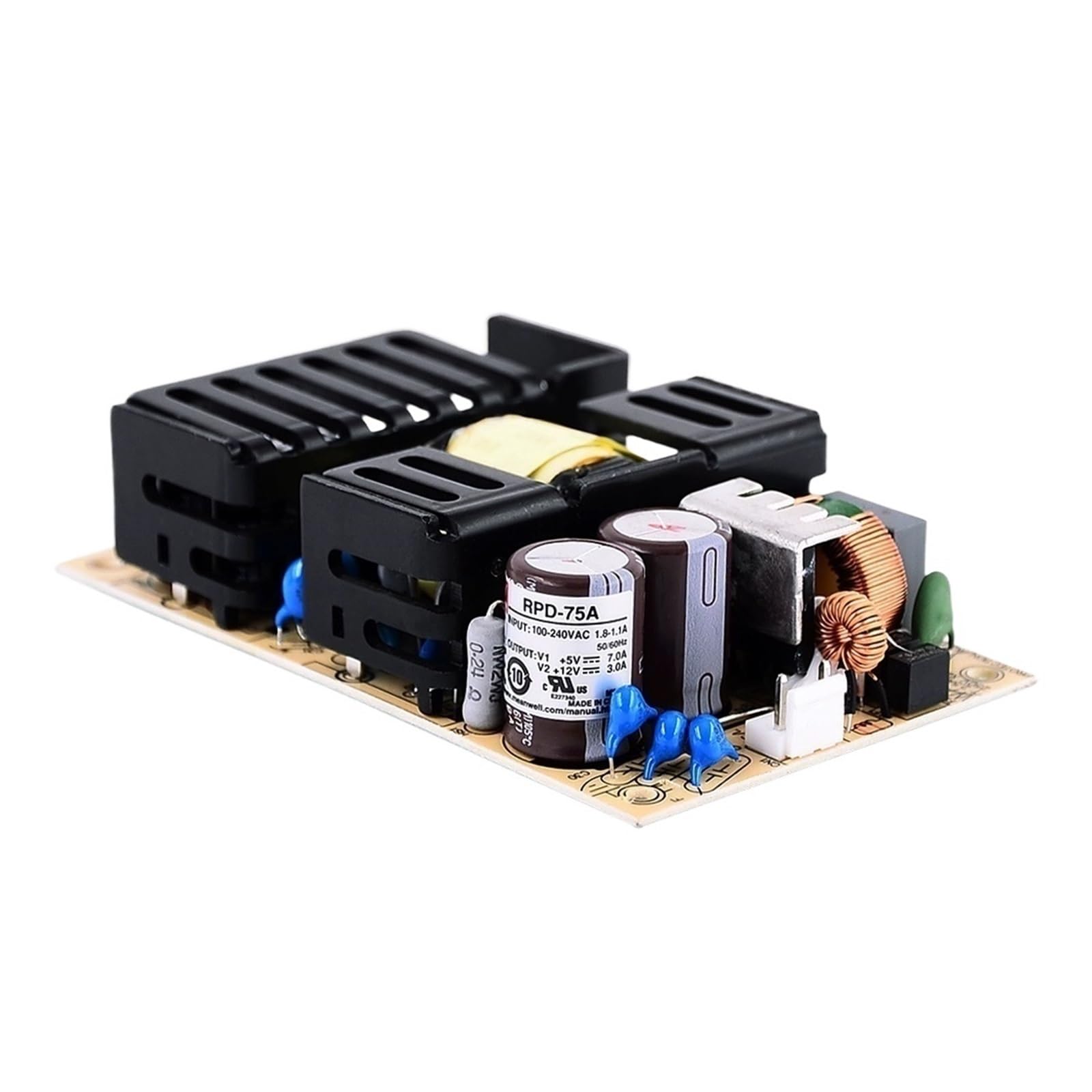 Alimentation à découpage RPD-75 bloc double sortie 75W pour atelier