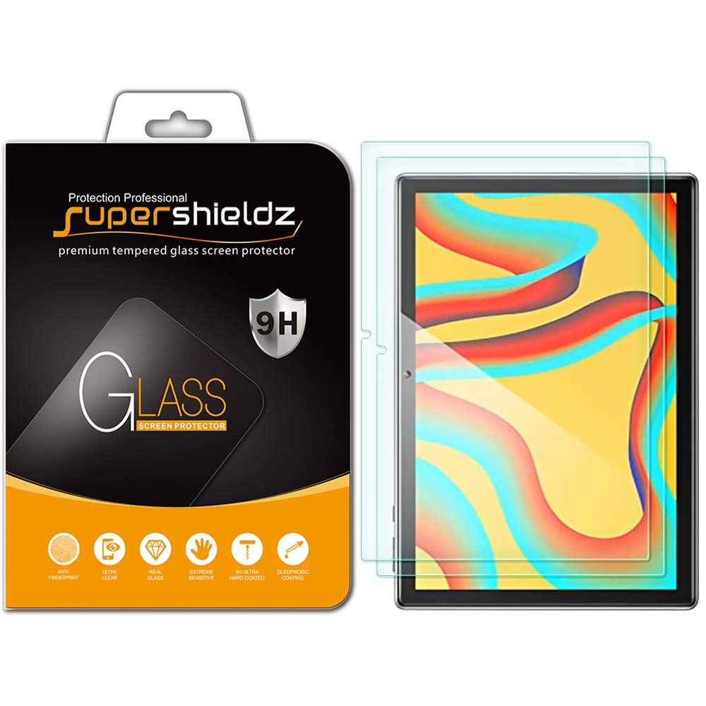 (2 Pack) Supershieldz for Vankyo MatrixPad S30 (10.1 inch) Screen Protector, (Tempered Glass) Anti Scratch, Bubble Free