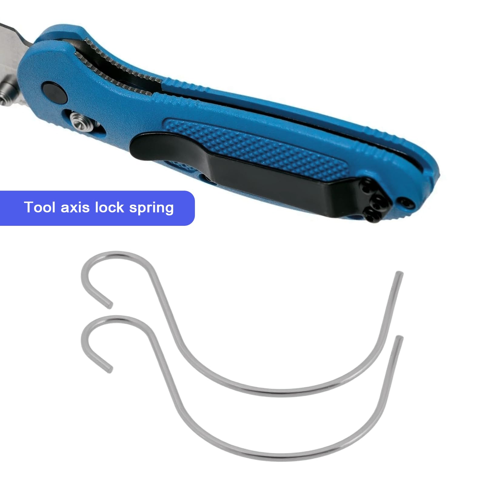 LT Easiyl 4 works Omega Springs for Axis Lock Replacement Part Compatible with Benchmade Griptilian Mini 940 535 555 556 557 707 533 - Image 4