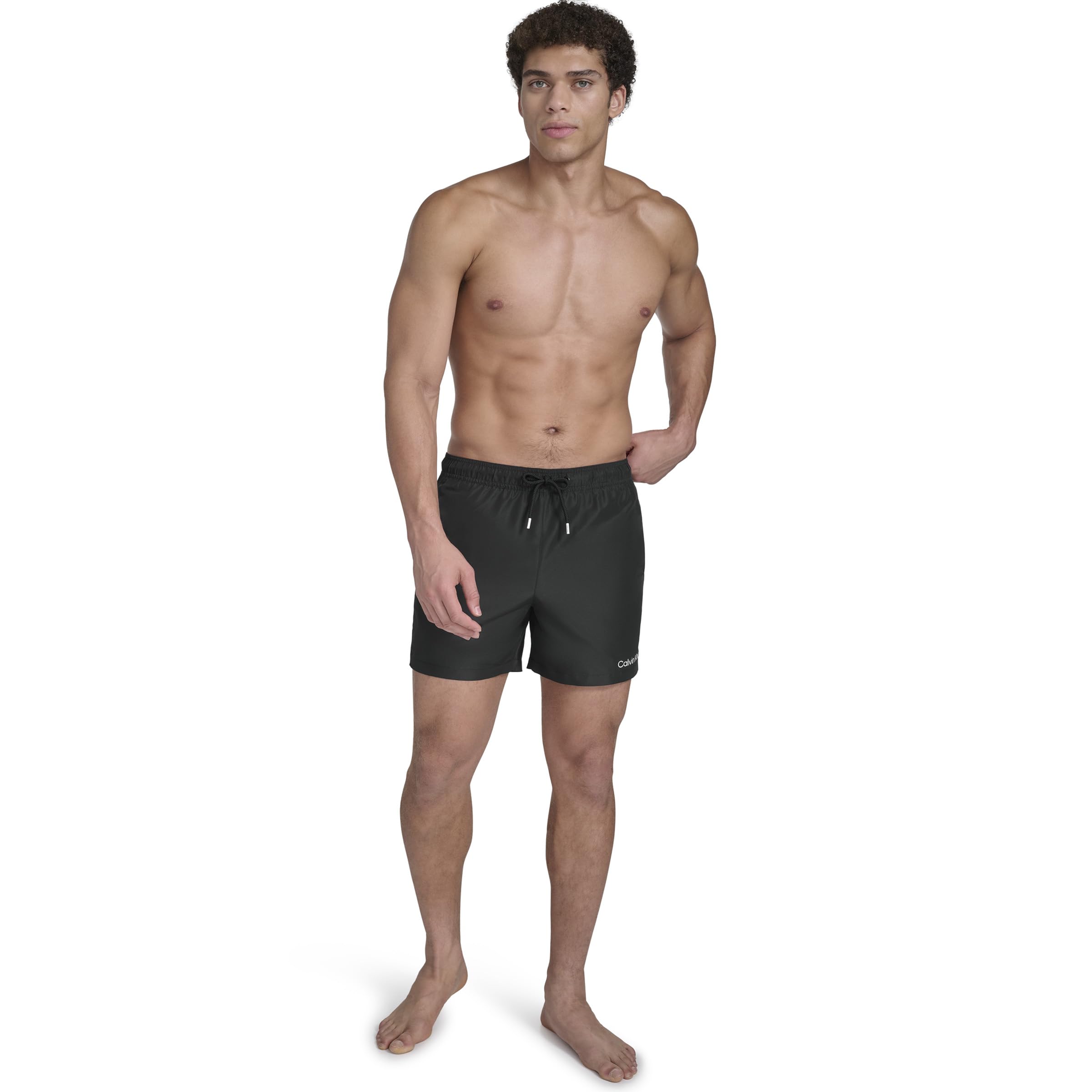 Calvin Klein Volley Quick Dry Lightweight Swim Trunk Bañador para Hombre