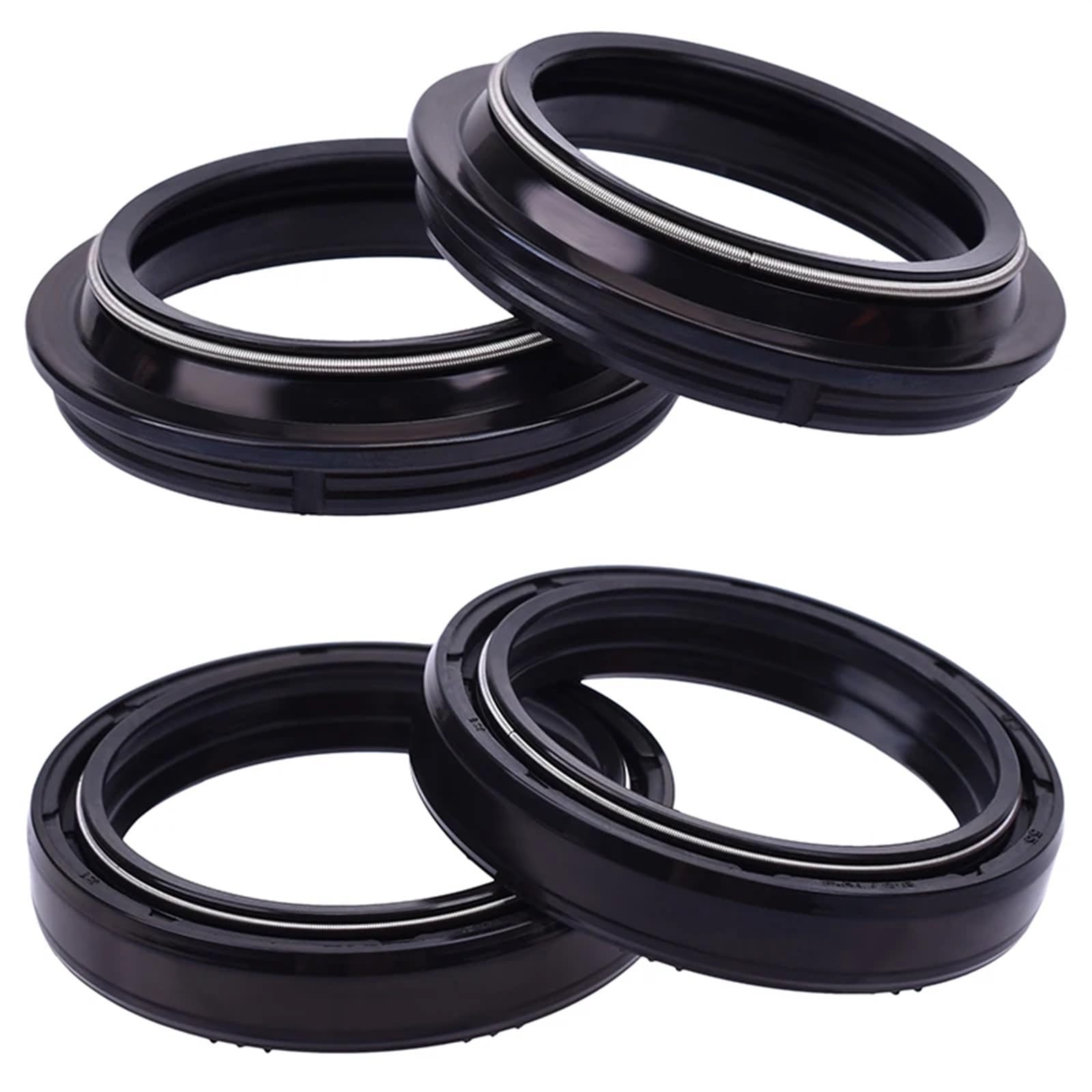 XSGZFC 43x55x9.5/10.5 Front Fork Suspension Damper Oil Seal 43 55 Dust Cover For VFT800X VFT800 VFT 800 X 17 CTX1300 ABS CTX 1300